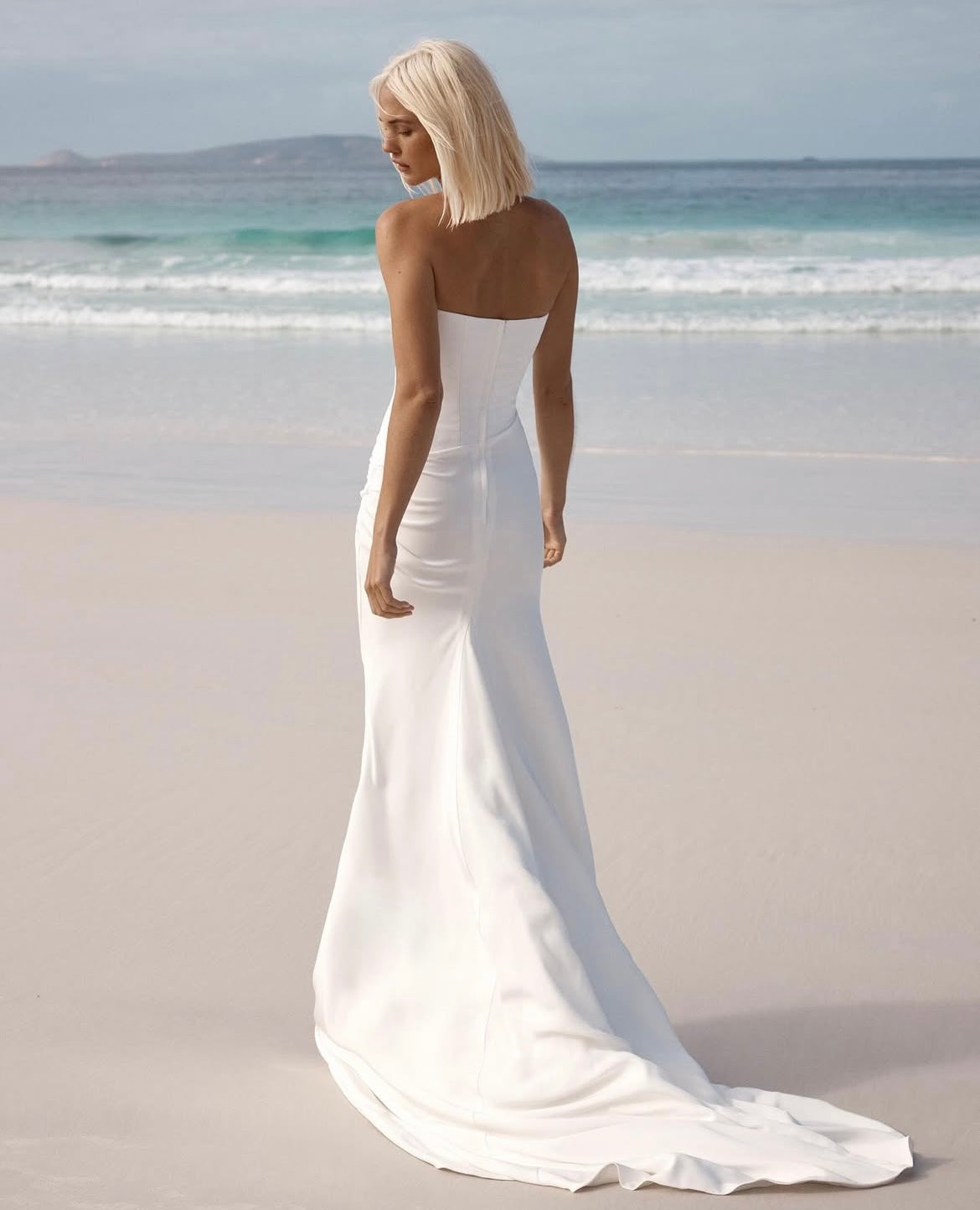 Brand new unaltered Kyha Blue gown
