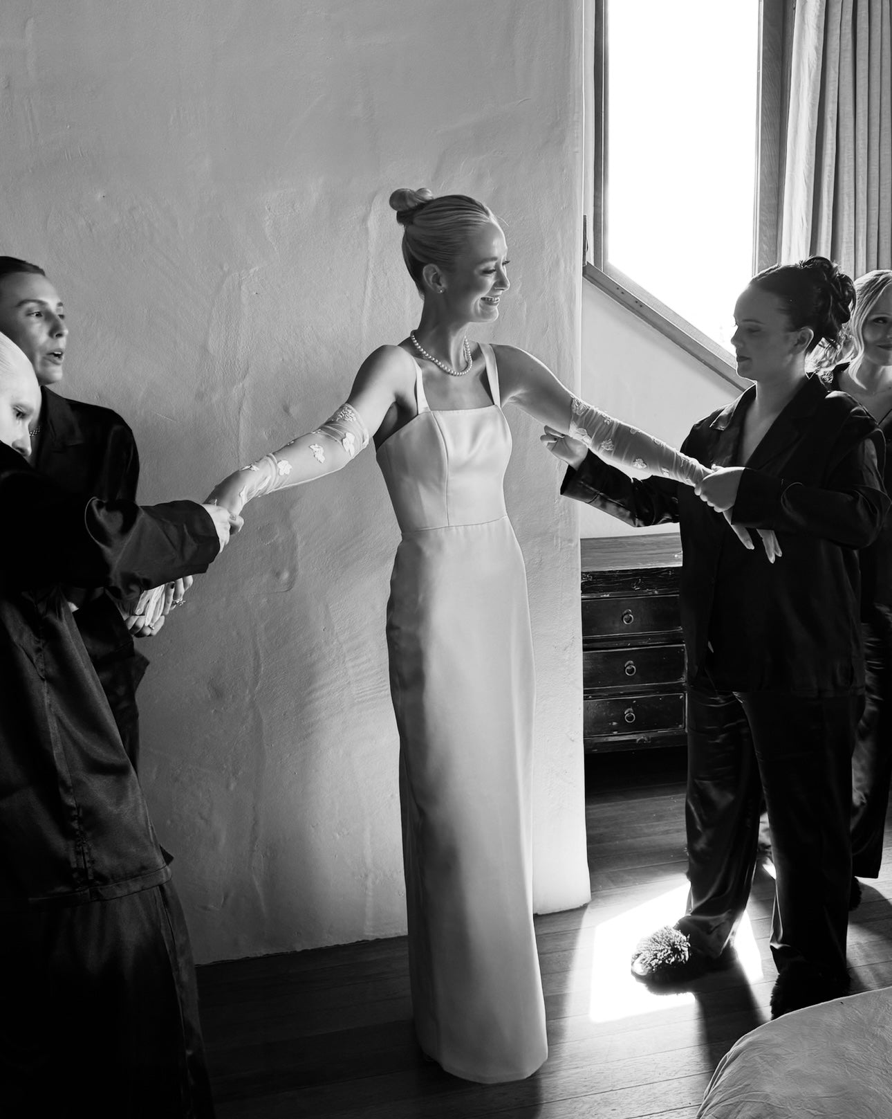 Moira Hughes couture gown
