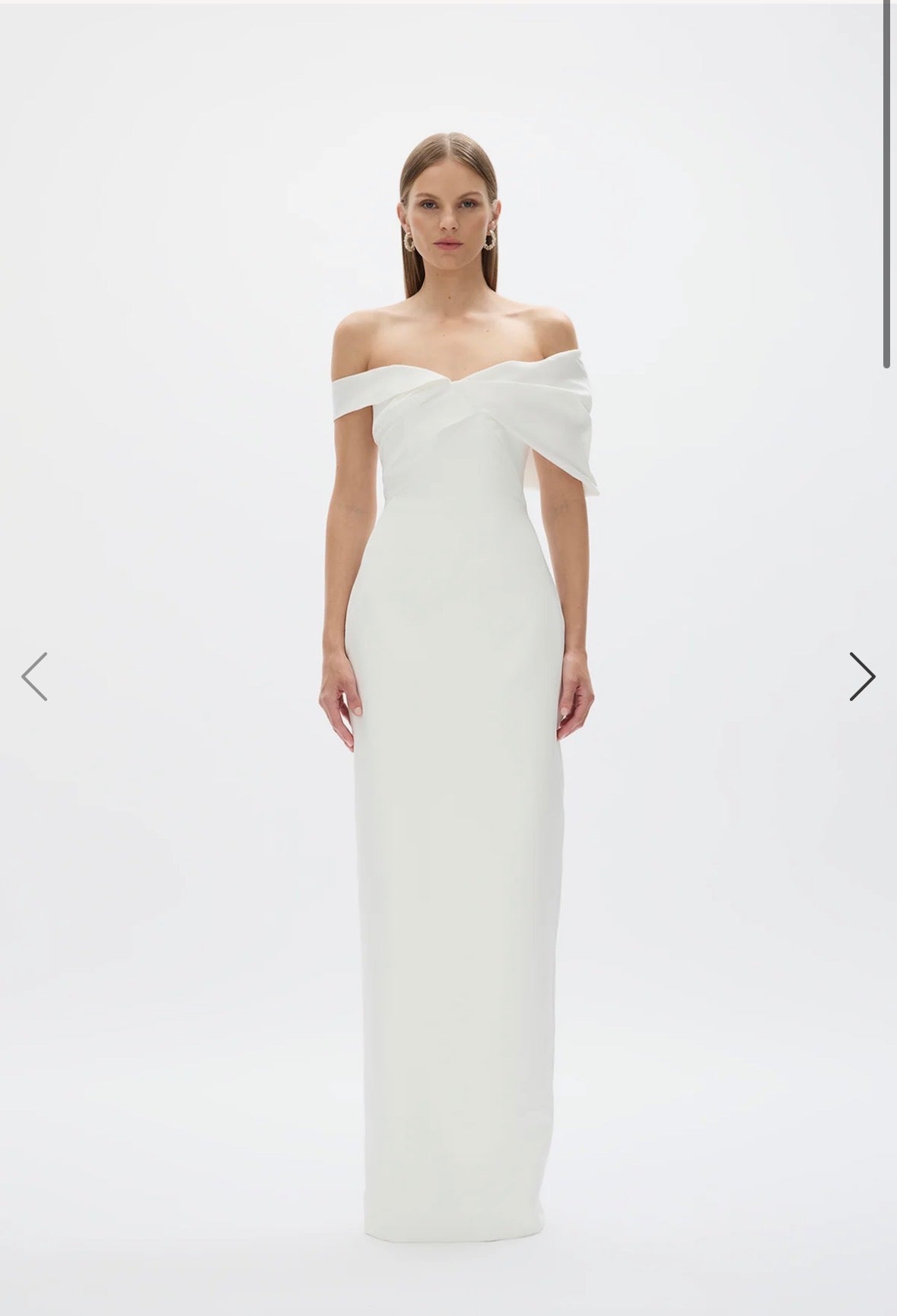 Rachel Gilbert Delila Gown Ivory Size 1/AU 8