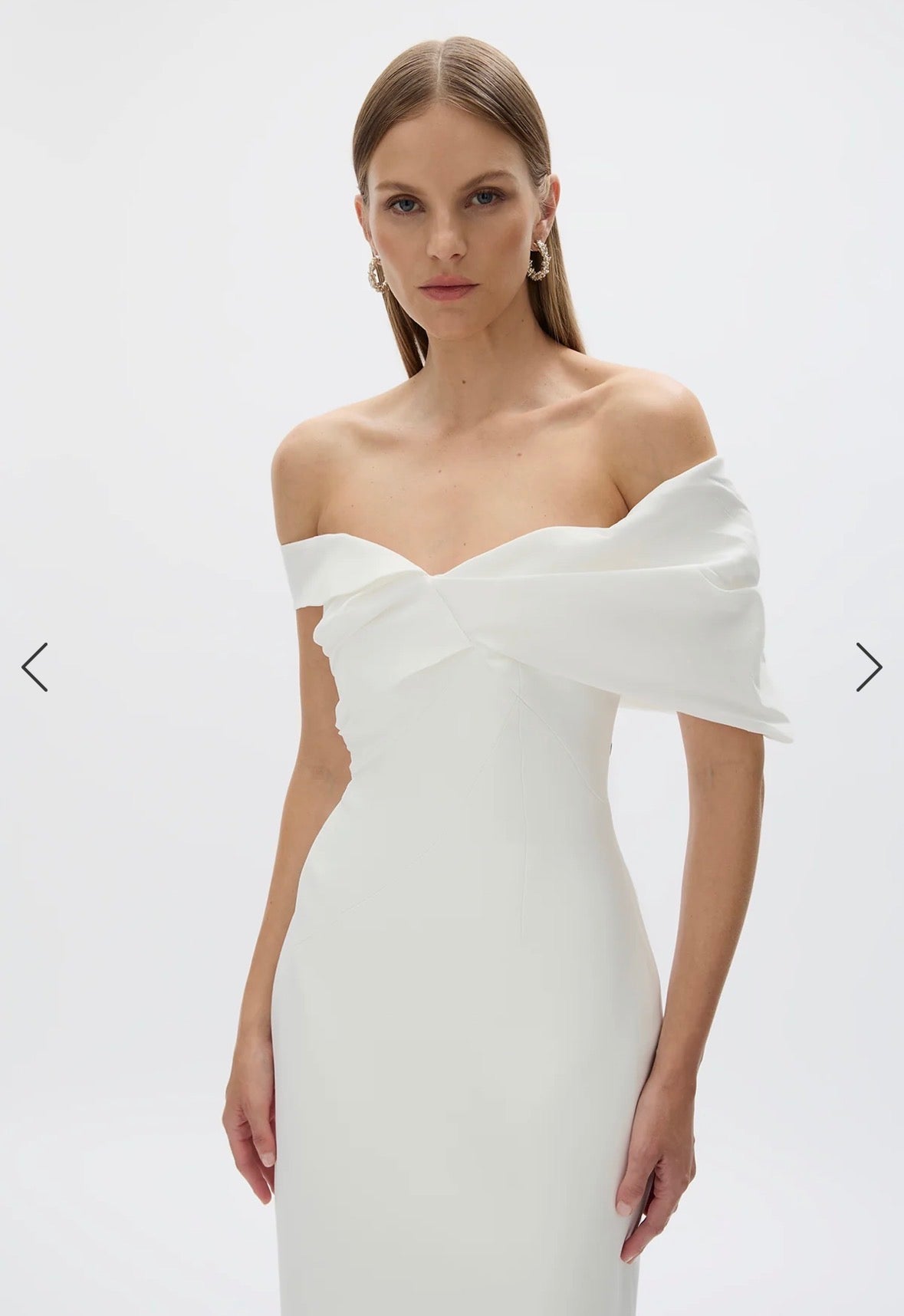 Rachel Gilbert Delila Gown Ivory Size 1/AU 8
