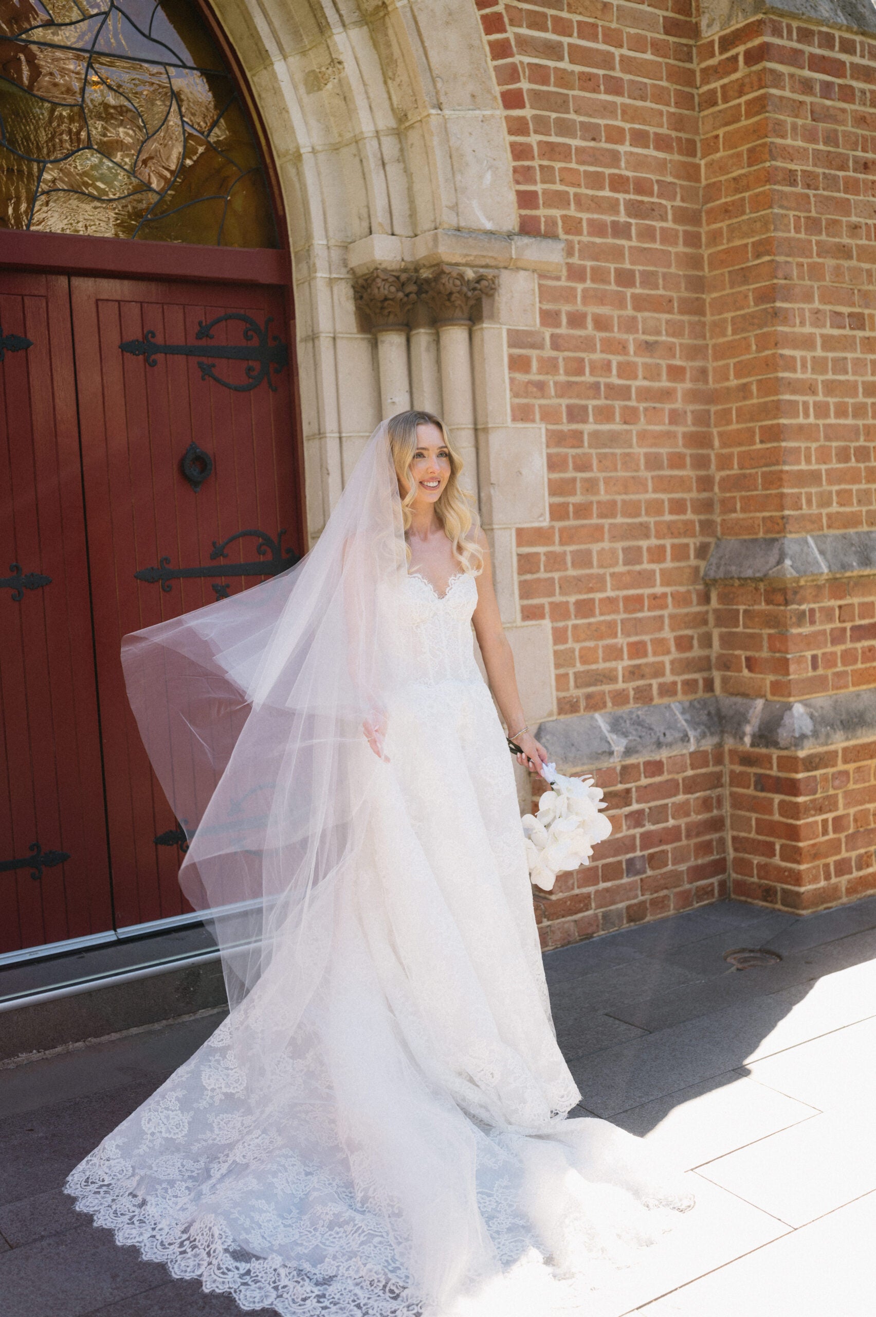 Monique Lhuillier Fleur de Lis Gown Size 4