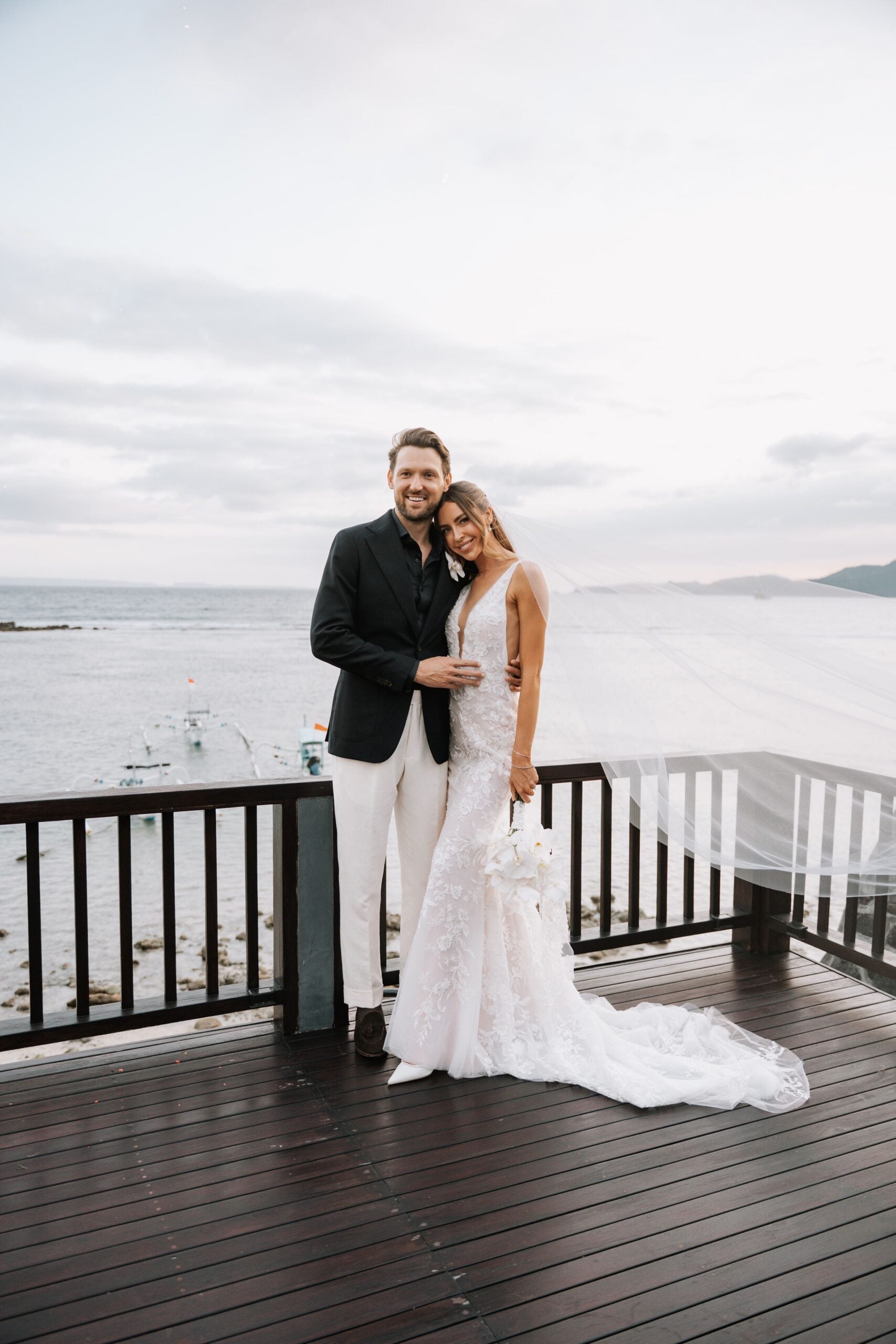 Custom couture gown by Breeanna Maree