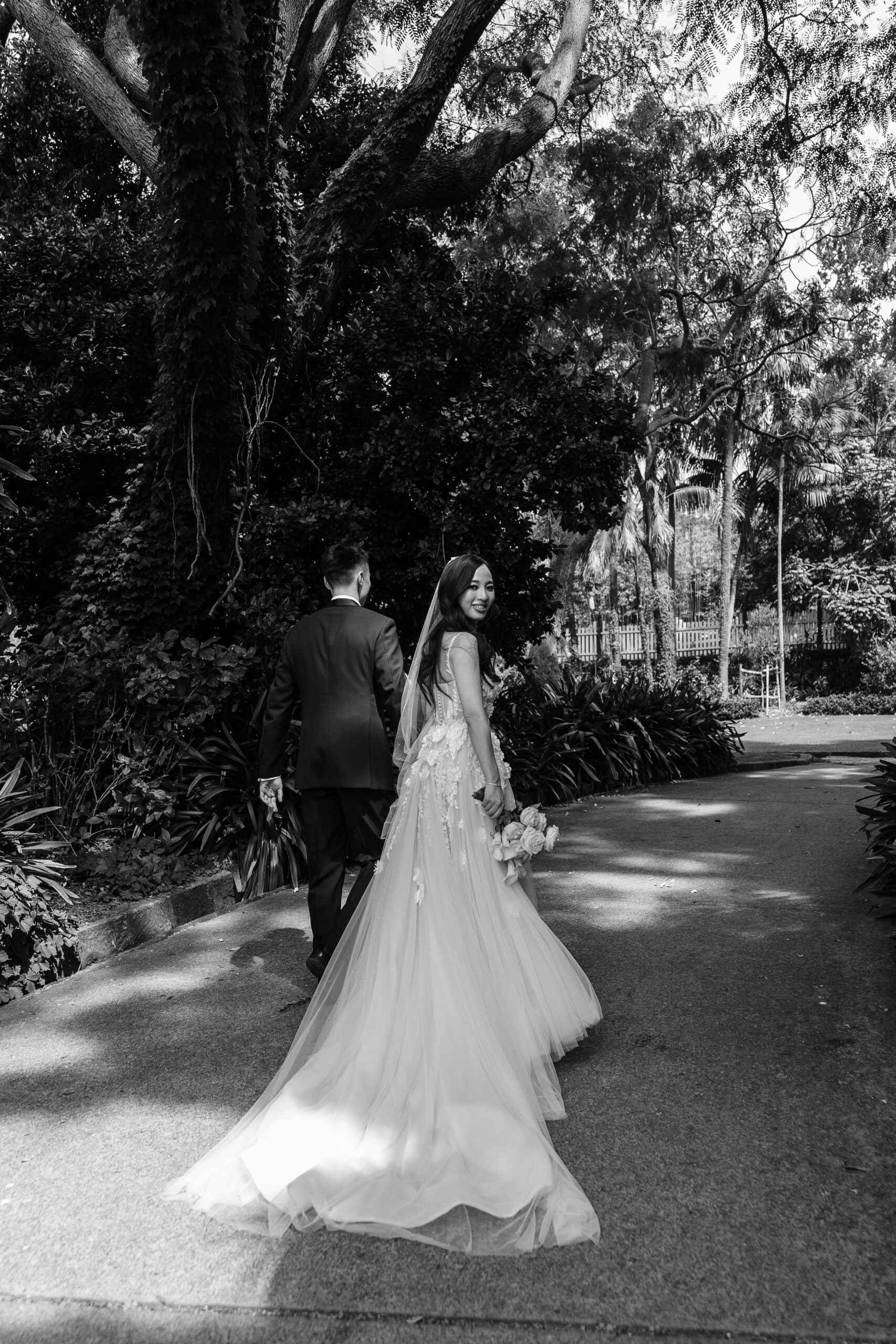 Pallas Couture Positaneese Custom Made Gown and Veil