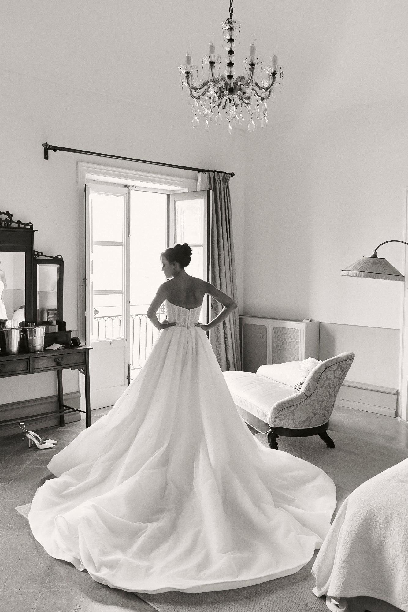 Guipurean Bridal Bespoke Gown + Veil