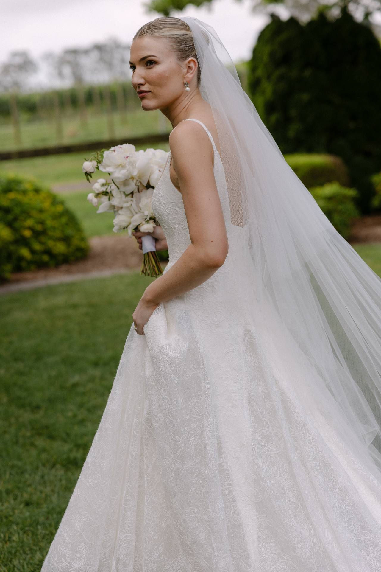 Custom Sassi Holford Gown, Luxury British Bridal Designer