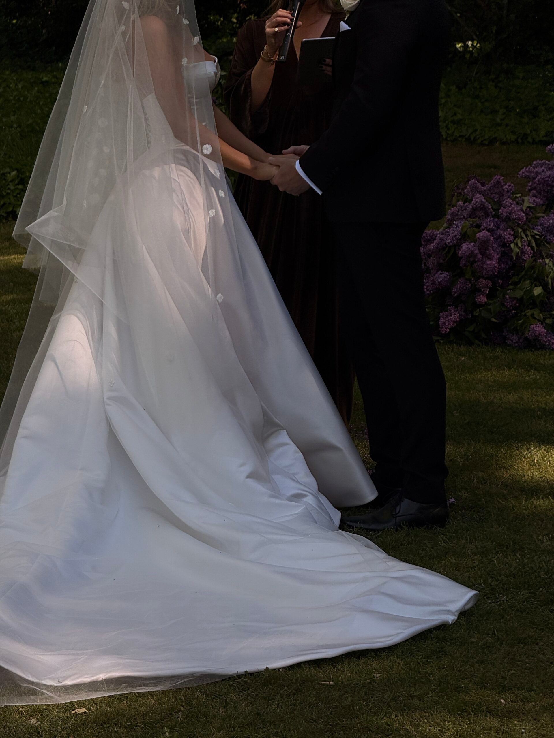 Pallas Couture Privee Custom Vivienne Gown in Silk