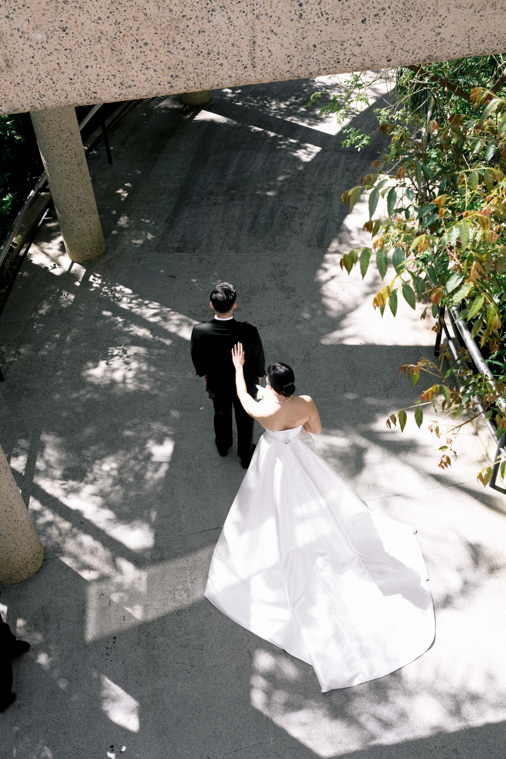 Custom gown by Aston Bridal
