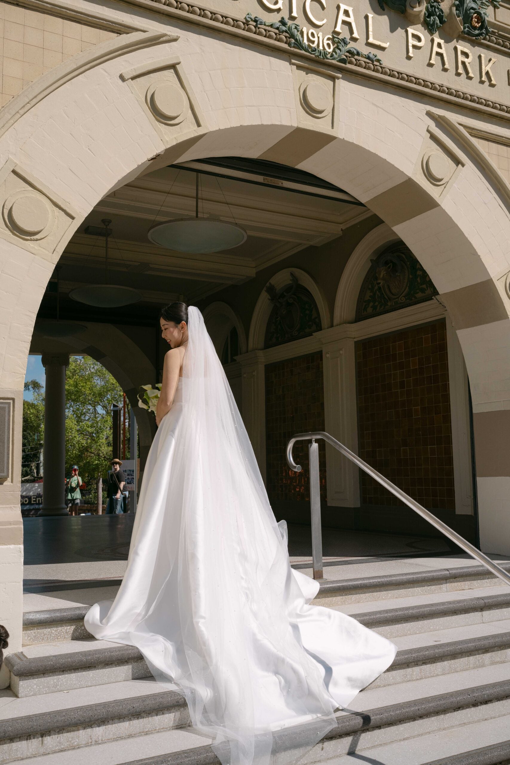 Custom gown by Aston Bridal