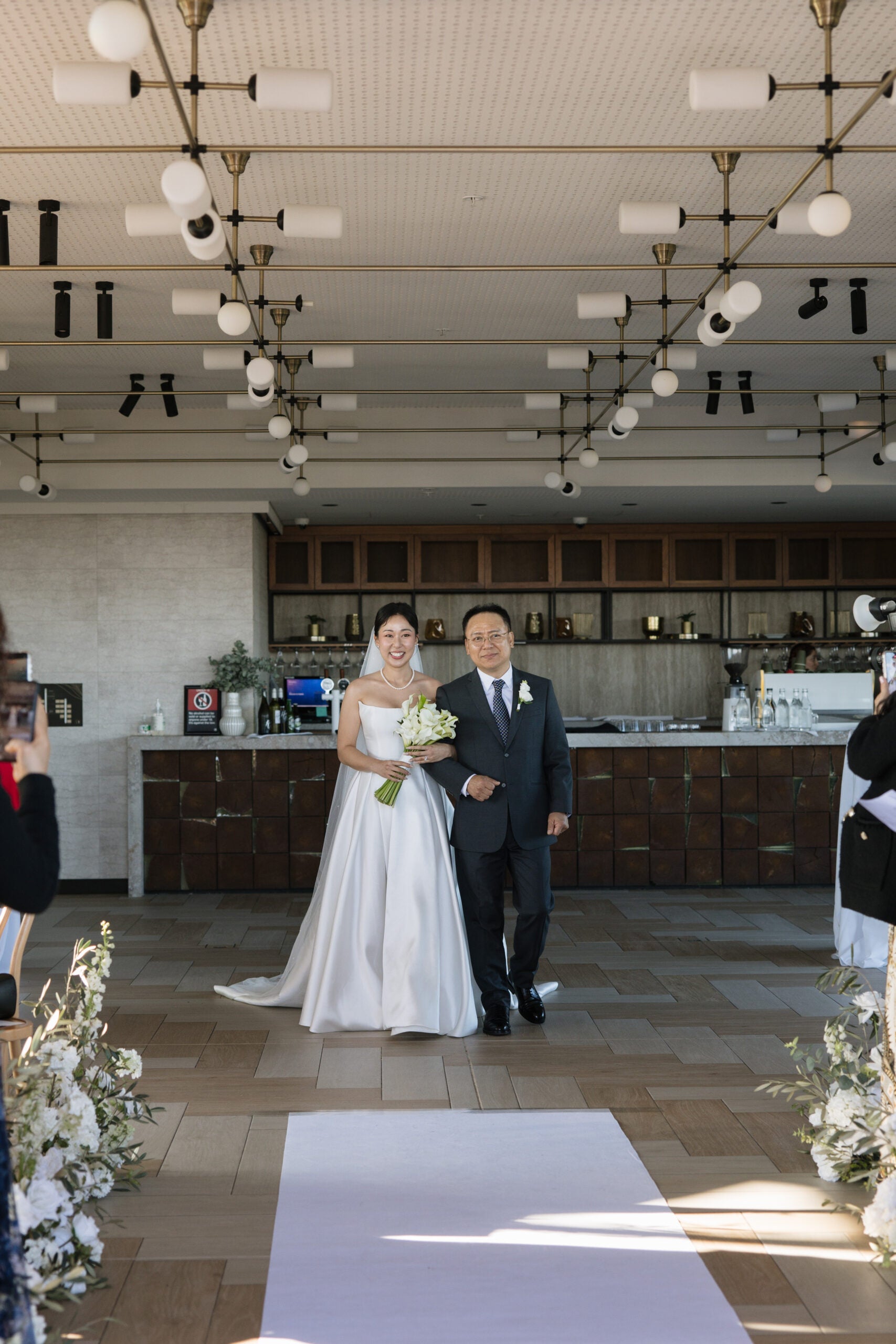 Custom gown by Aston Bridal