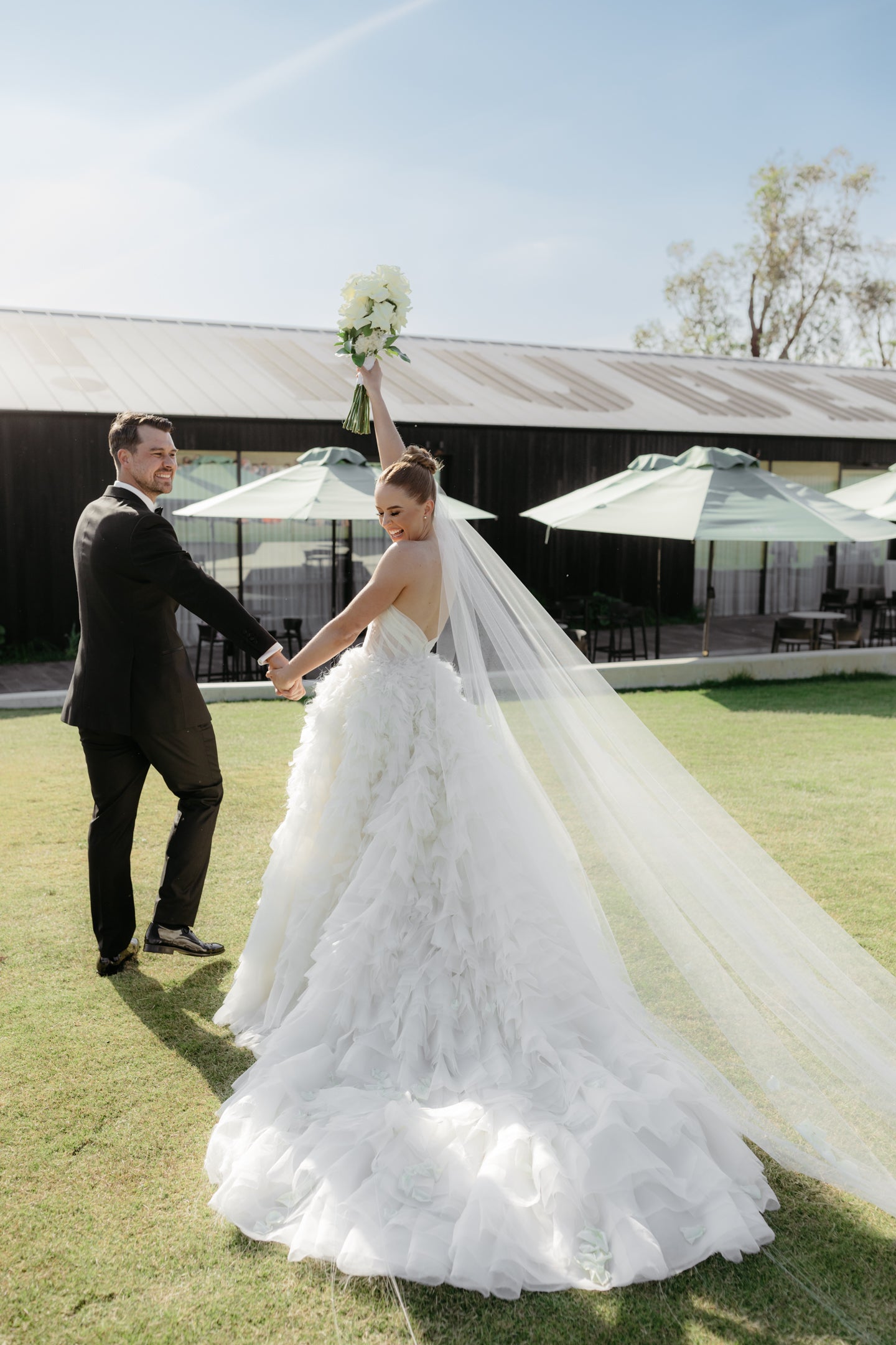 Custom Holly Butler Couture Gown