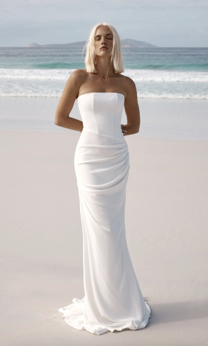 Brand new unaltered Kyha Blue gown