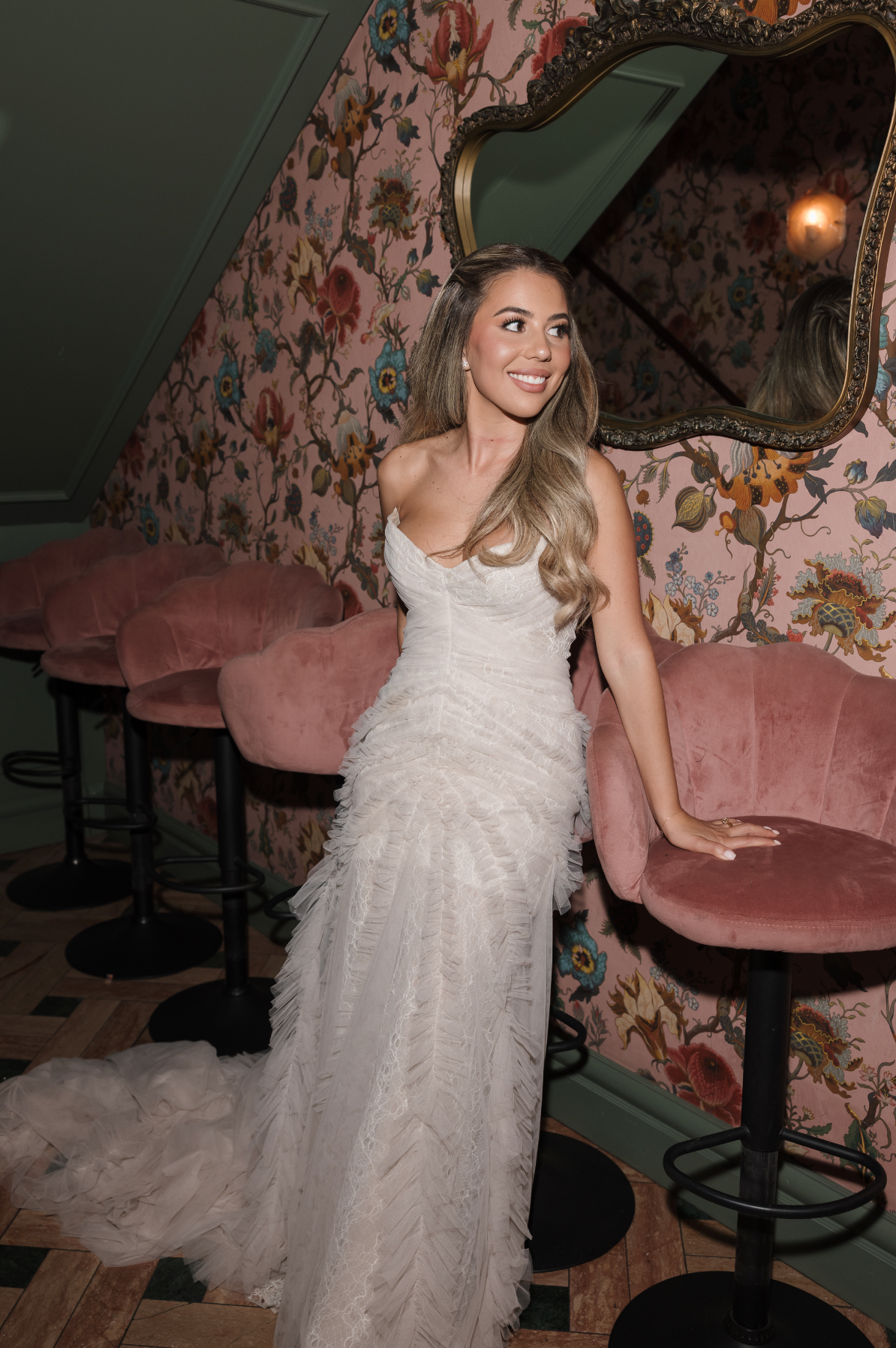 Bespoke Tulle & Lace Wedding Gown