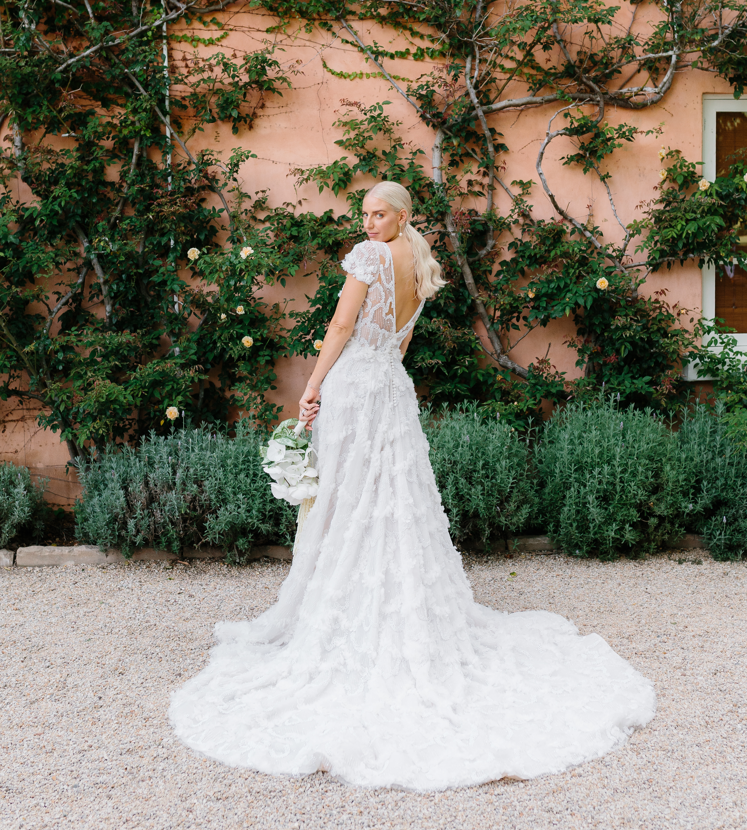 Pallas Couture Custom Toulouse Gown
