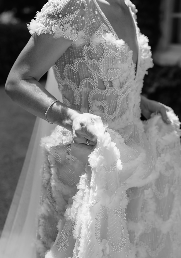 Pallas Couture Custom Toulouse Gown