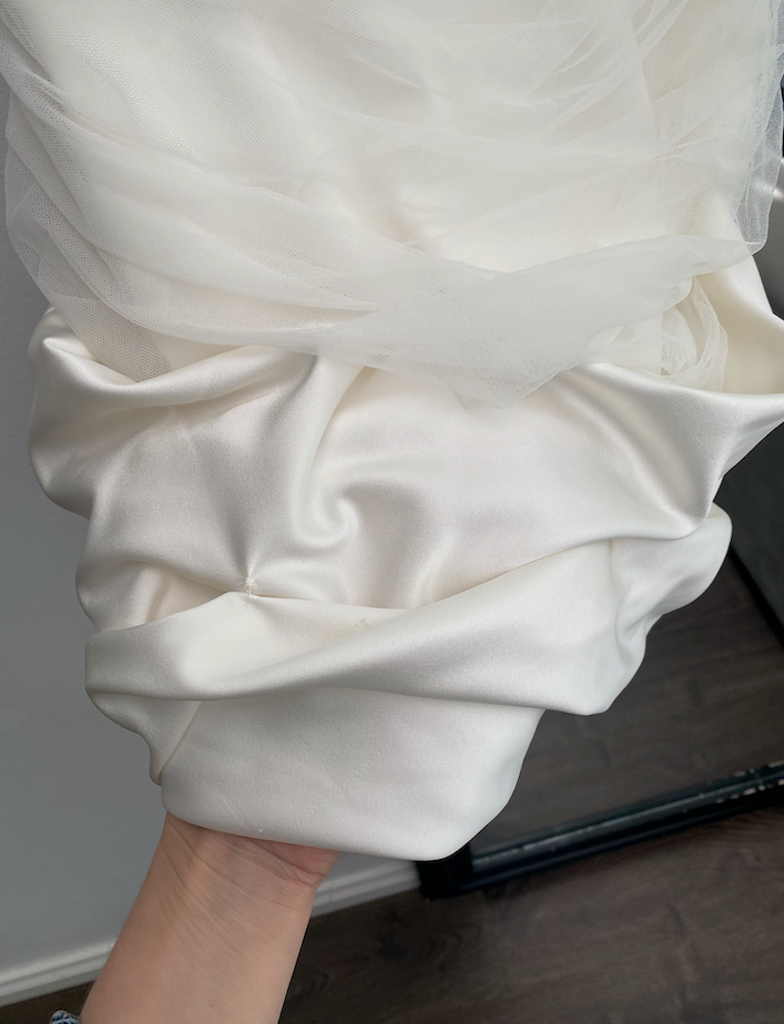 Judith Penak White Mini Party Dress / Second look dress