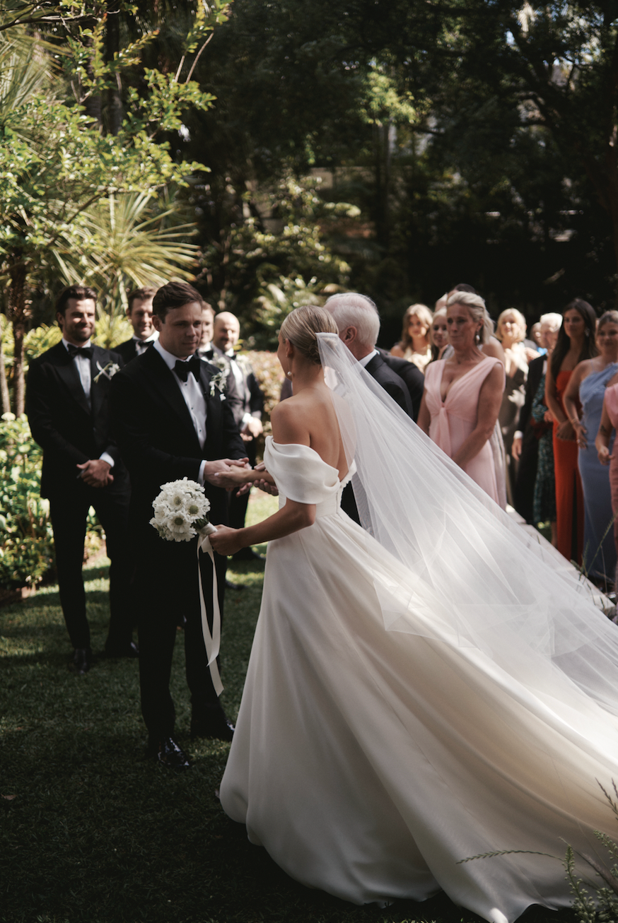 CUSTOM GOWN BY STEVEN KHALIL