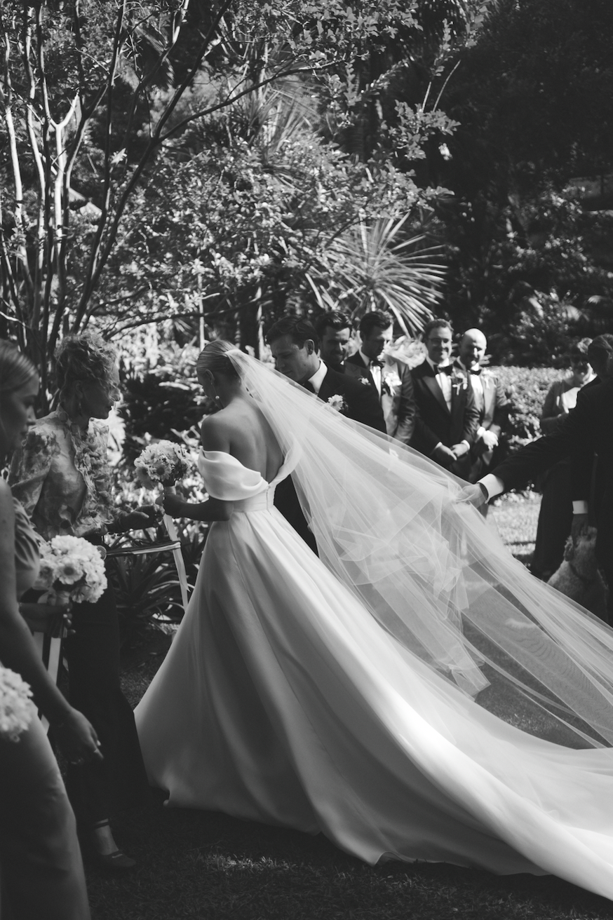 CUSTOM GOWN BY STEVEN KHALIL