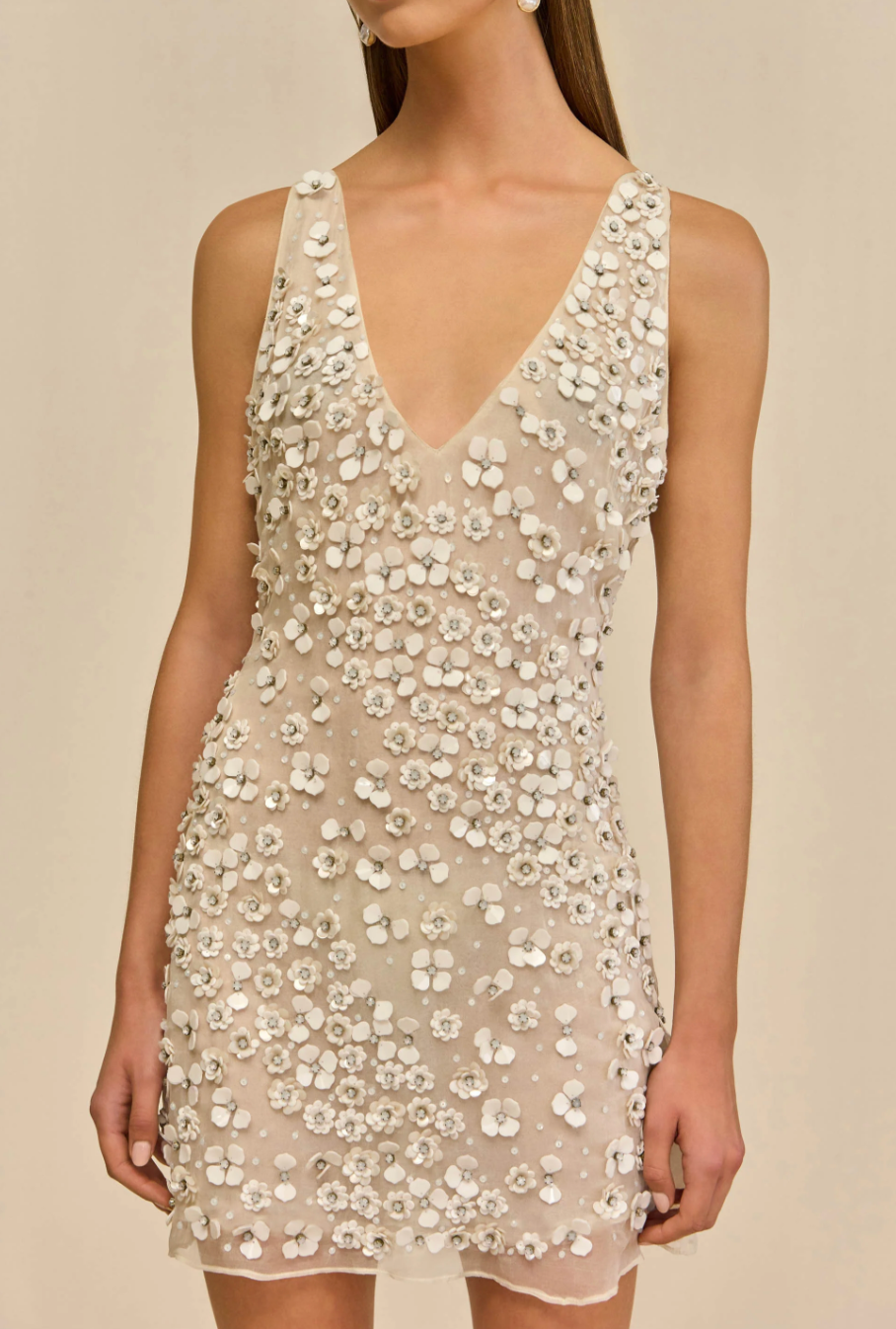 Cult Gaia Sapphira Dress - OffWhite- XXS