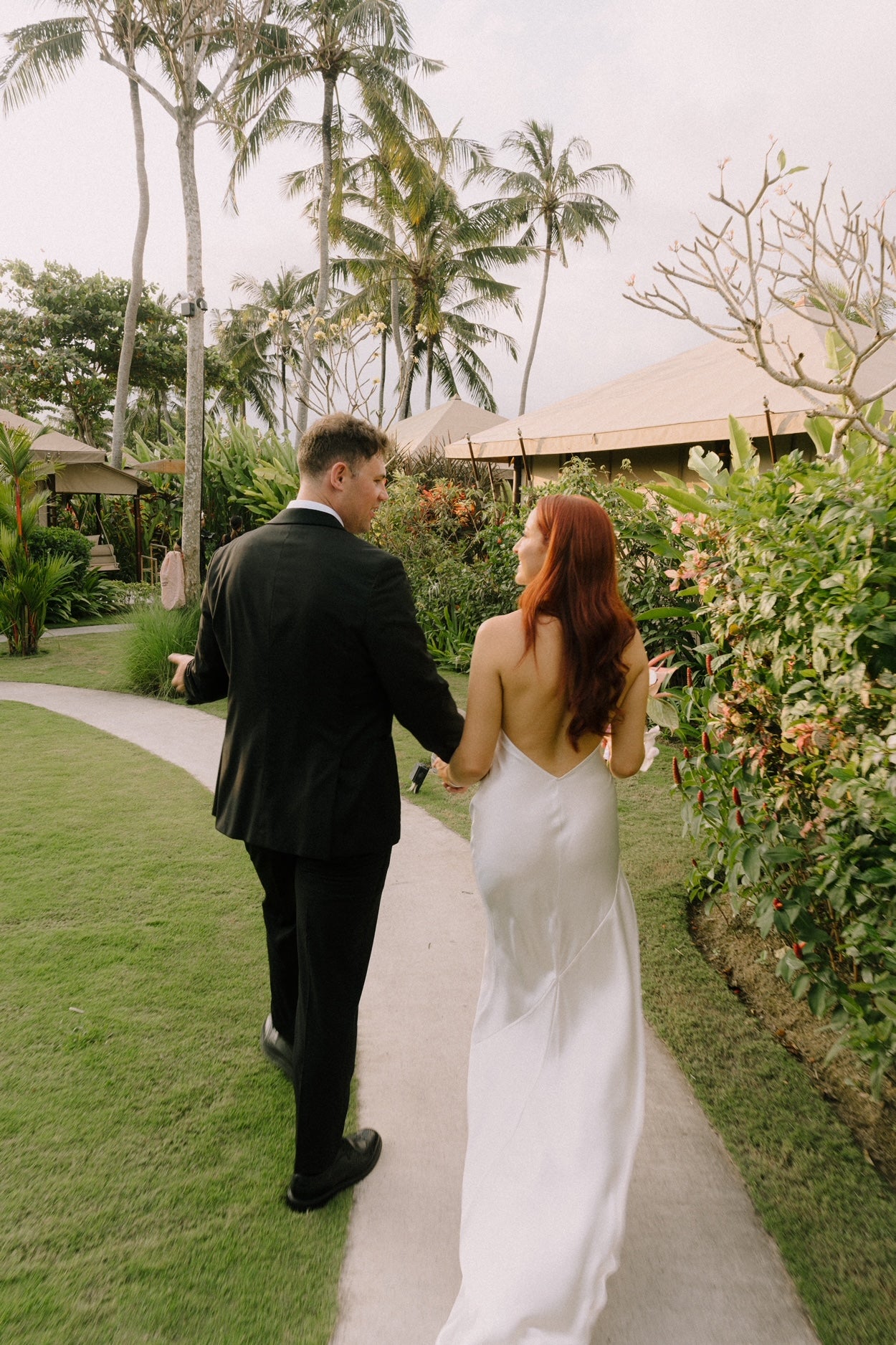 Caitlin Crisp Custom Halter Gown.