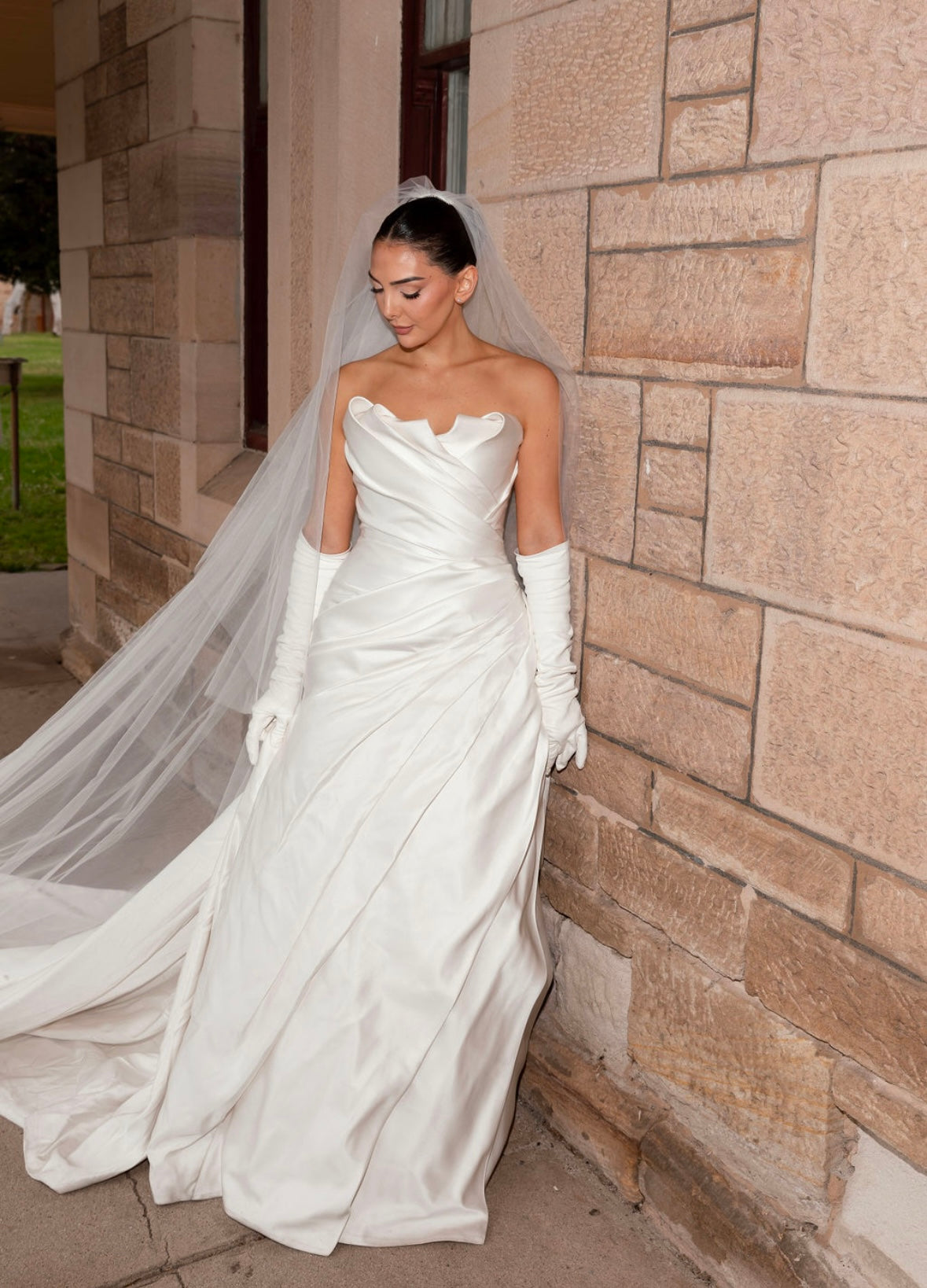 Jaton Silk Wedding Gown