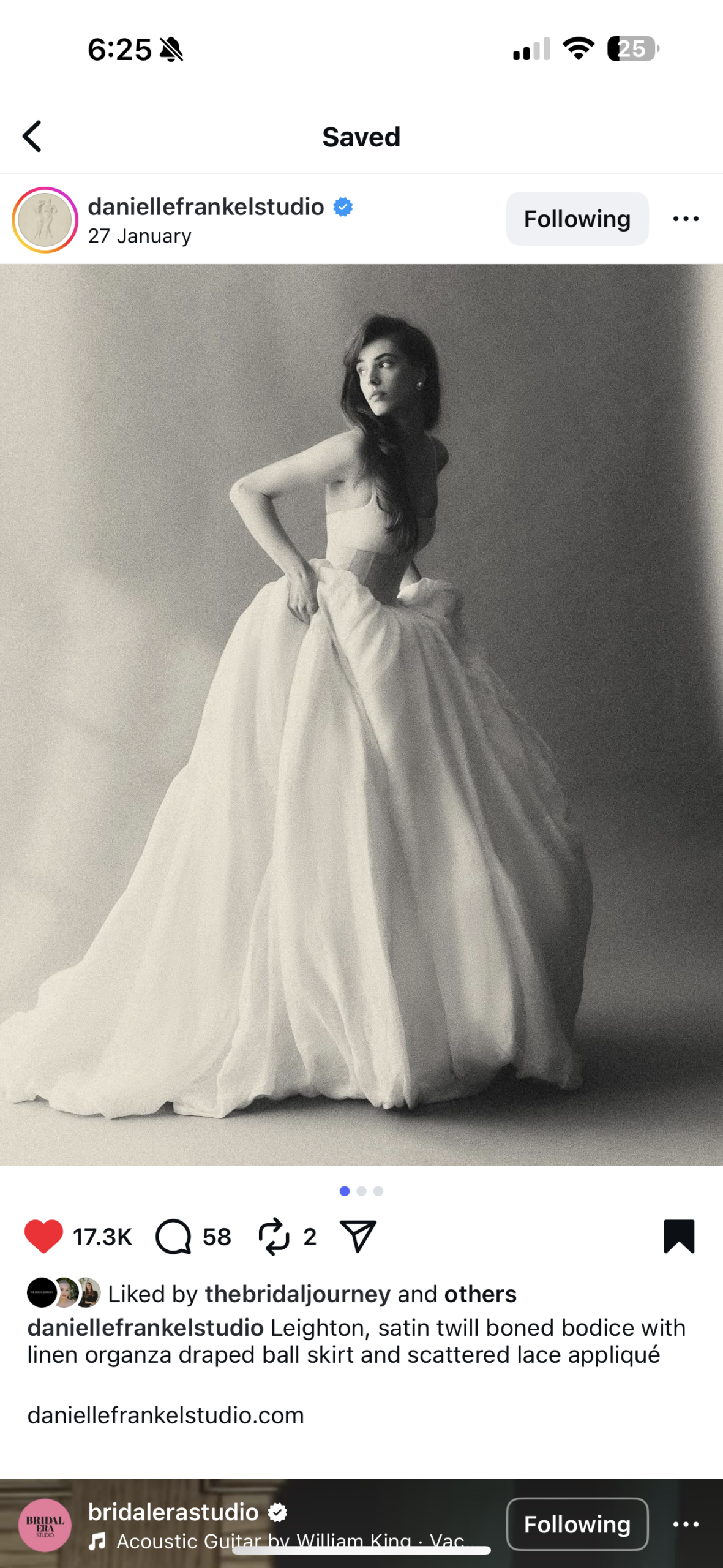 Danielle Frankel Leighton Gown - Size AU12/14