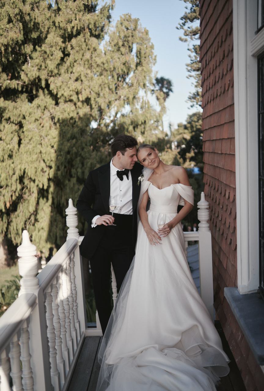 CUSTOM GOWN BY STEVEN KHALIL